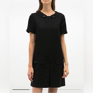 Burberry  London Black Short Sleeve Dress